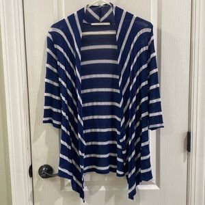 Addison striped knit cardigan